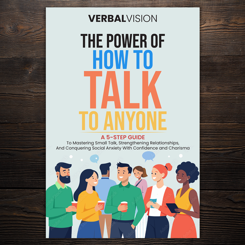 Create a Captivating Book Cover for "The Power of How to Talk to Anyone" – Showcase Your Creativity! Design by Imeehlogs