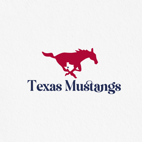 Diseño de Texas Mustangs de Abra.Kadabra