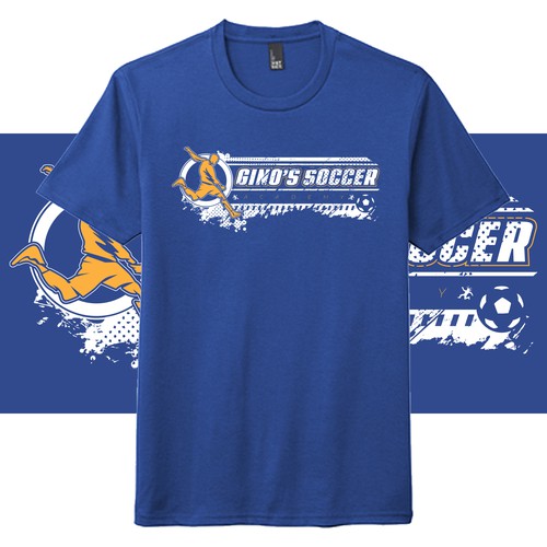 Unique Soccer Camp T-shirt design that kids 4-17 years old want to wear year round Design by ScarDesigns