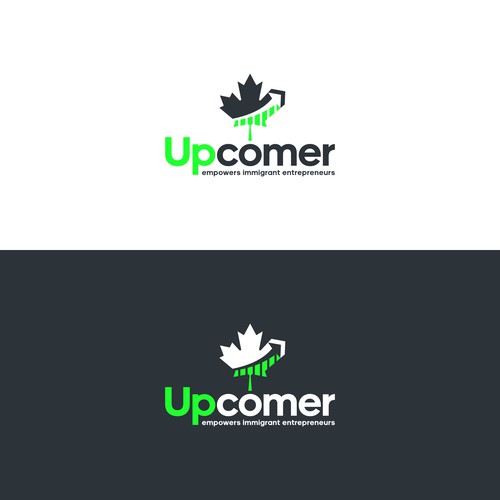 An Approachable Logo For A Company breaking down barriers for immigrant entrepreneurs in Canada Design by megawon®