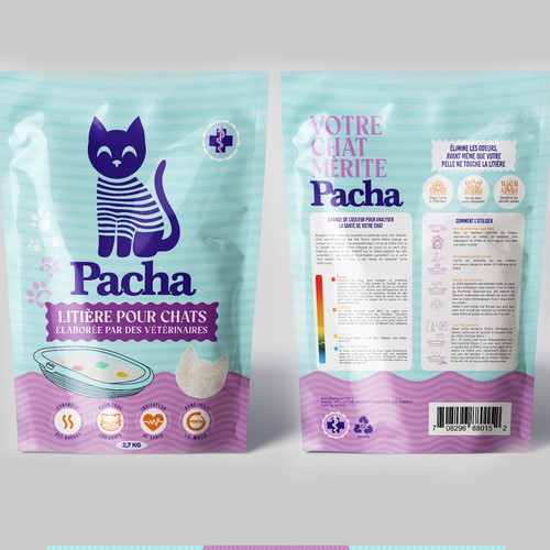 Cat Litter startup Minimalistic packaging - Contest Design von agooshe