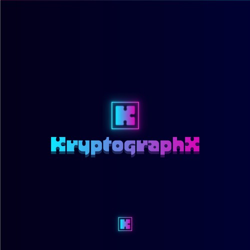 Modern/retro logo for a mysterious digital artist Design by Hamdaoui Baha