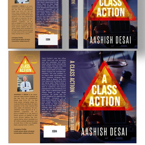 Book Cover Design for a A Legal Fiction Book Based On A True Story Design by ^andanGSuhana^