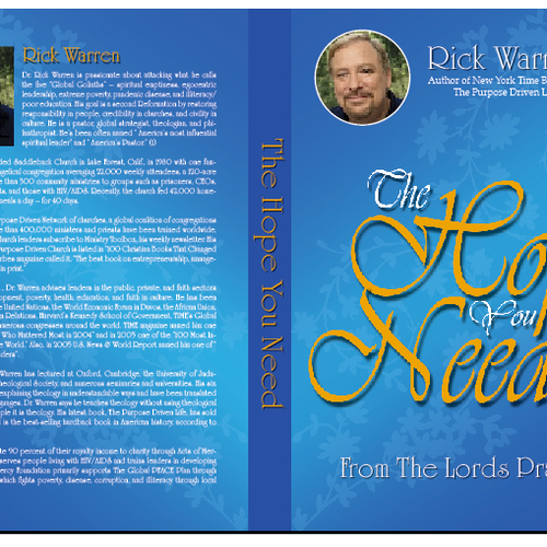 Design Rick Warren's New Book Cover-ontwerp door manofsteel