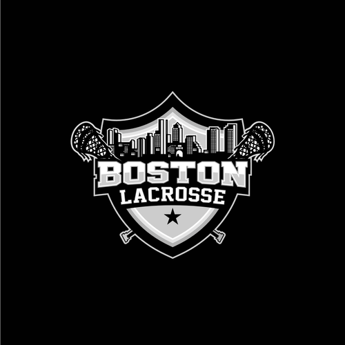 Boston Youth Lacrosse Team Needs A Logo w/ Boston SkylineShadow