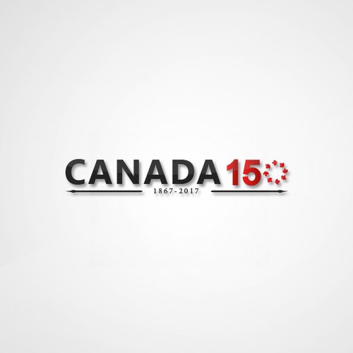 Community contest: Design Canada’s 150th birthday logo! Design by mohammedaitbounasser