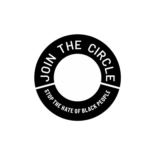 Anti racism logo Design by Nicholas Crasta