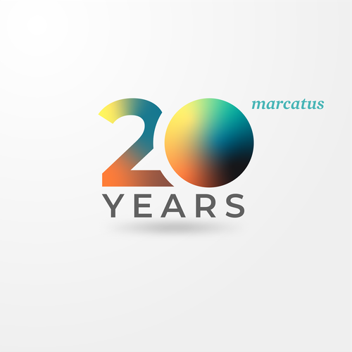 Design a 20 year company logo to celebrate this milestone. Design by Gesangk