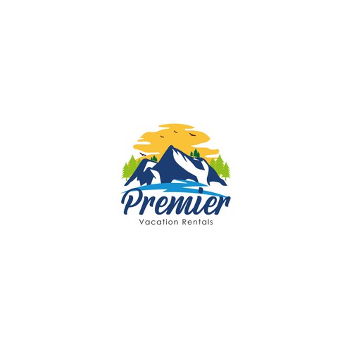 Short Term Vacation Rental Properties Logo Design by Think box