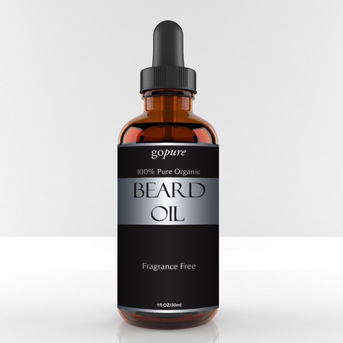 Create a High End Label for an All Natural Beard Oil! Design by Shark1@