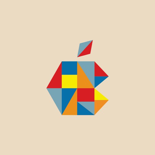 Community Contest | Reimagine a famous logo in Bauhaus style Design by ajie™