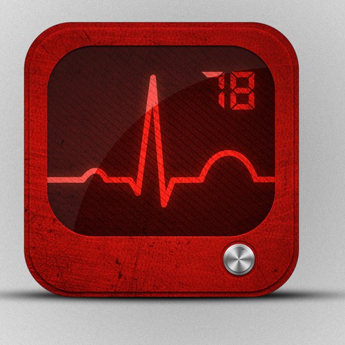 Create a new icon design for the ECG Atlas iOS app Diseño de Cerpow