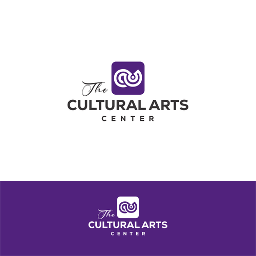 The lead logo for an innovative (collegiate) performing arts center in Maryland. Design by Elesense