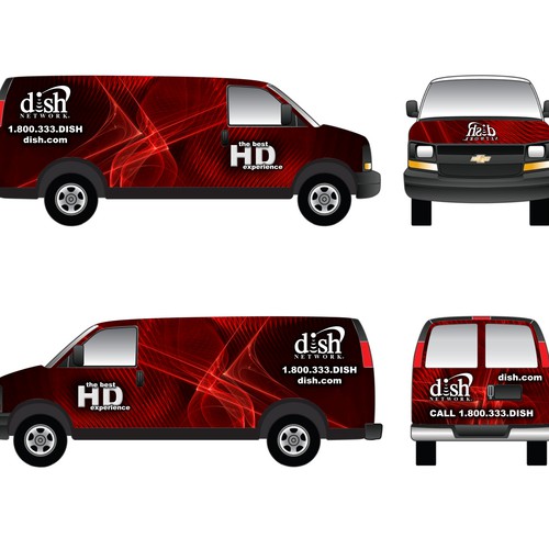 Diseño de V&S 002 ~ REDESIGN THE DISH NETWORK INSTALLATION FLEET de LiorG