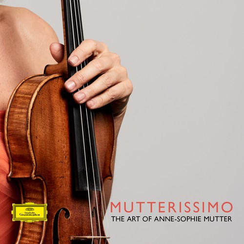 Illustrate the cover for Anne Sophie Mutter’s new album Diseño de longmai
