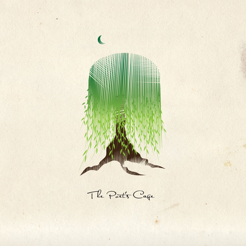 Create a stylized willow tree logo for our spiritual group. Design por zvezek