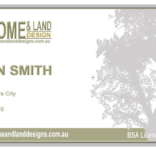 Create the next stationery for Home and Land Designs  Design by Arrowdesigns