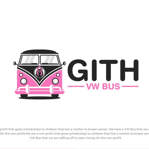 VW Bus Logo for a non-profit Design by MotionPixelll™