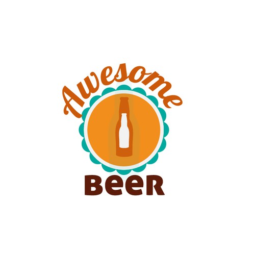 Awesome Beer - We need a new logo! Design by Deni Hill