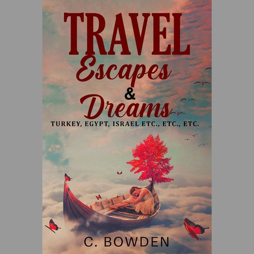 Cover for a travel/autobiography/brief essay book Design by MS_99