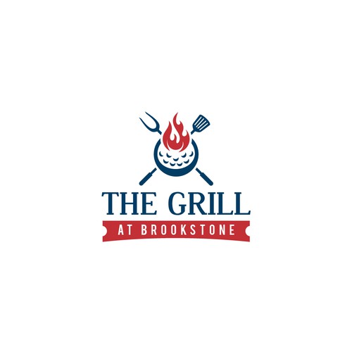 Fun and Modern Golf Course Restaurant Logo Design by Xzero