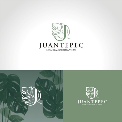 Botanical garden & Venue Logo creation (we would like to use the leaf as a cut out on a steel plaque (with holes in the  Design by MAhi2014