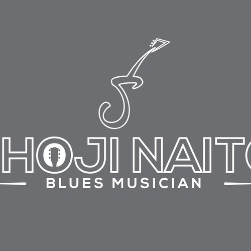 LOGO for a Blues Musician WEB and posters Design réalisé par Archell Designs