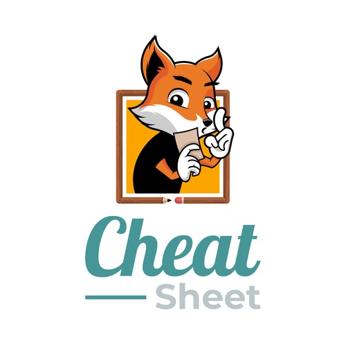 Unique descriptive combo mascot Logo that embodies the action of cheating on a test & shortcuts Design von DevDevit   ★ ★ ★ ★ ★