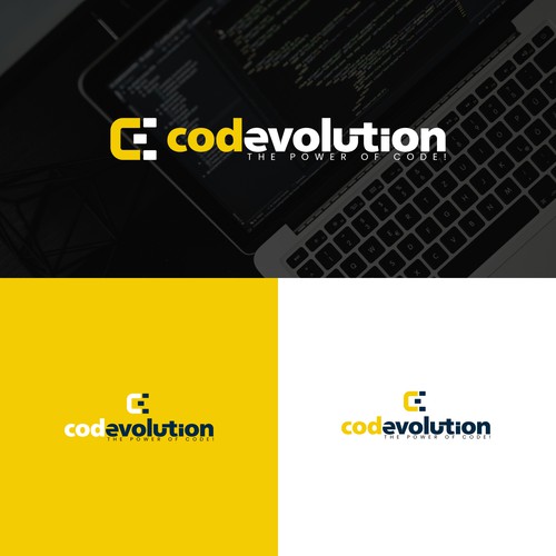 Logo for Codevolution, a brand new coding company! Design von Clive Vera