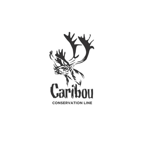 Logo design to help raise funds for Caribou species at risk in canada. Design by Anastasia Kristina