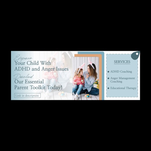 Design a FB cover for Empower Your Child With ADHD and Anger Issues:  Download Our Essential Parent Design by Humaun Kabir Design