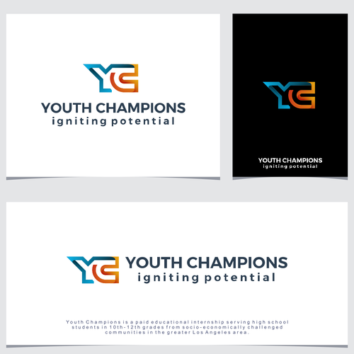 strong new logo for educational internship for underserved high school students Design by marshall_roxy