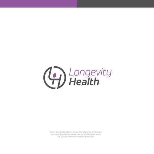 Longevity Health Logo - Live Longer and Better-ontwerp door jn7_85