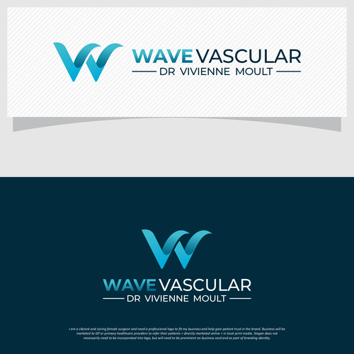 Modern and professional logo for Vascular Surgeon Design by moOks™