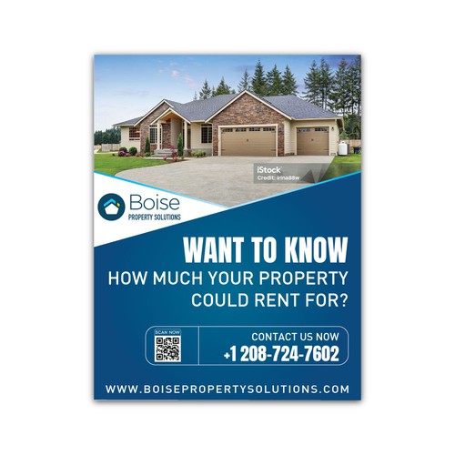 Create an Eye-Catching 1/4 Page Ad for a Leading Property Management Company! Design by Gorbachev