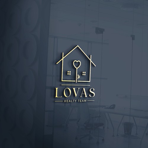 Elegant & Sophisticated Logo for Luxury Real Estate Team Design by rayhanabir ™