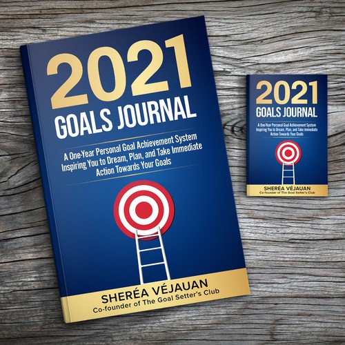 Design 10-Year Anniversary Version of My Goals Journal Design by Sam Art Studio