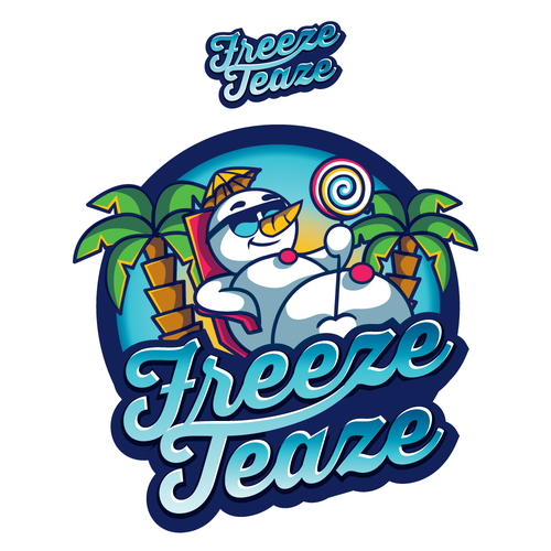 "Freeze Teaze Tropical Snowballs" Design by 3AM3I