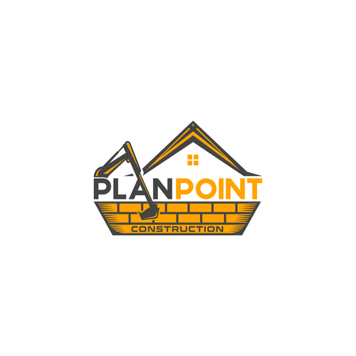 PlanPoint Construction Logo Needs A Remodel Design by iamJ