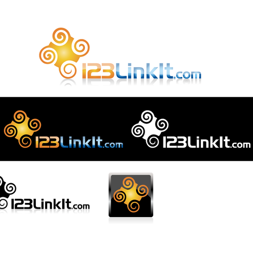 Web 2.0 Logo for 123LinkIt.com Design by lombokijo