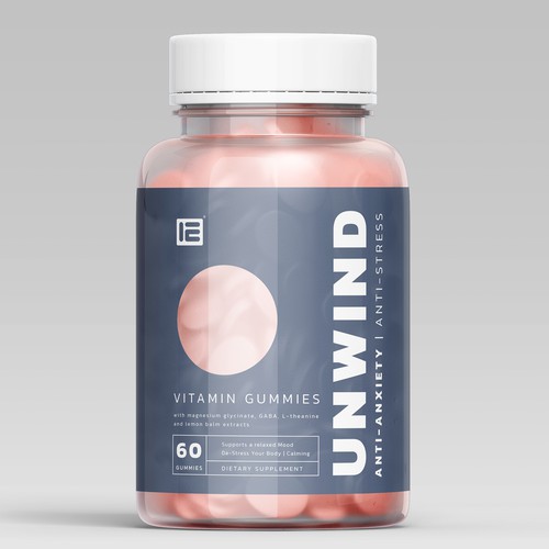 Trendy Supplement Brand Label Design Design by MKaufhold