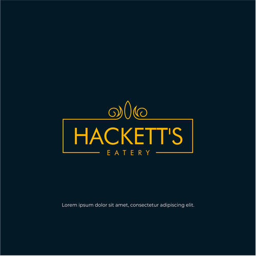 Design an eye catching logo for a high end food hotel restaurant in Ireland Design by Mercenia