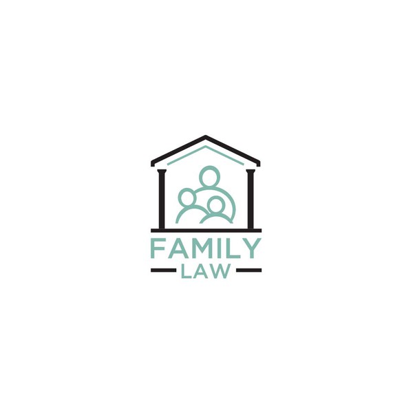 Logo for modern, caring, and effective family law firm