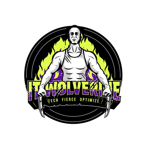 Designs | Aggressive logo for IT Wolverine: Tech pro turned health ...