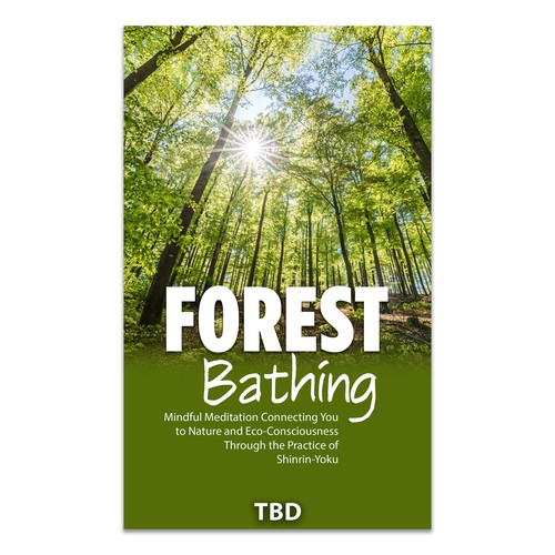 Diseño de Design a Cover for Book on Forest Bathing de Frank Shaw