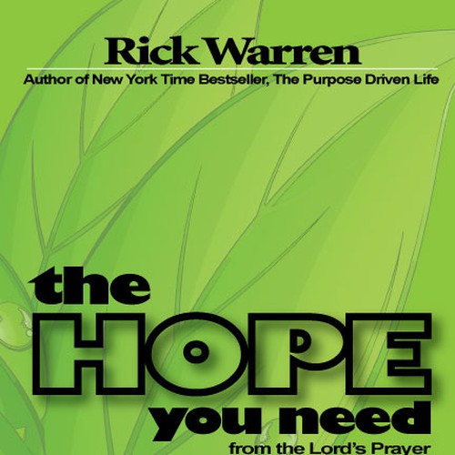 Design Rick Warren's New Book Cover Diseño de rsanjurjo