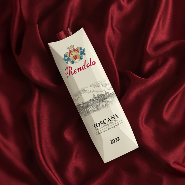 Rendola Toscana — Premium Wine Tetrapack Packaging Design