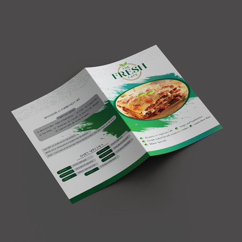 Menú propuesta en el concurso por Mamun's_Creation