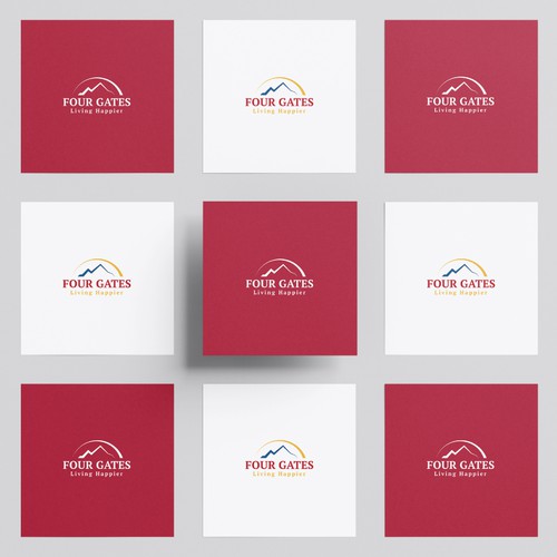 Four Gates - Living Happier Logo and Social Media design contest Design by Cimpri