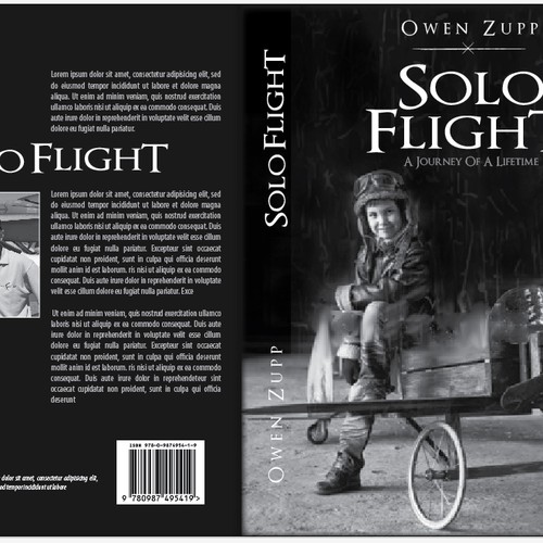 Design di Solo Flight. Design an awesome book cover that captures the adventure of flight. di fwhitehouse7732